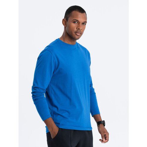Ombre Men&amp;#039;s unprinted longsleeve - blue Slike