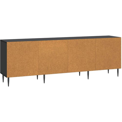  ormar 150 x 31 x 50 cm Crna Konstruirano drvo Slike