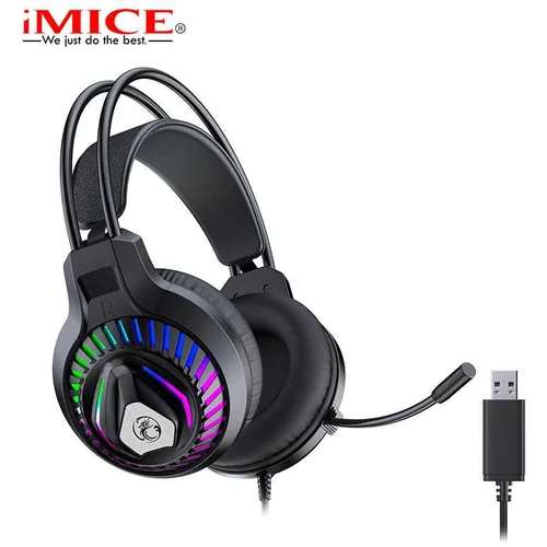 Gaming SLUSALICE HD-450 7,1 SURROUND+RAINBOW BLACKLIGHT IMICE