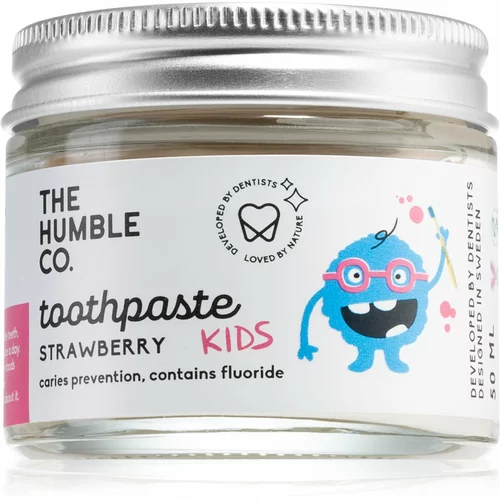 The Humble&Co Natural Toothpaste Kids naravna zobna pasta za otroke z jagodnim okusom 50 ml