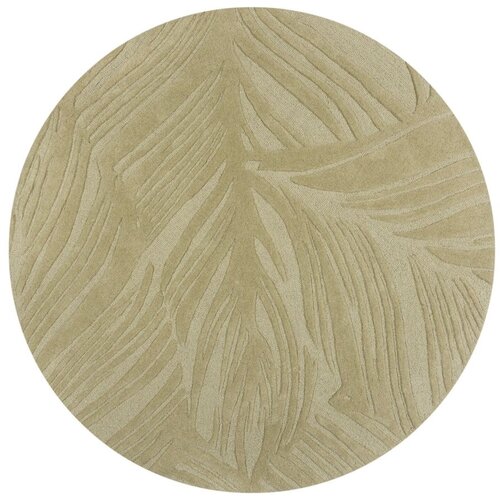 Flair Rugs Zelena volnena okrogla preproga &amp;oslash; 160 cm Lino Leaf - Flair Rugs Slike