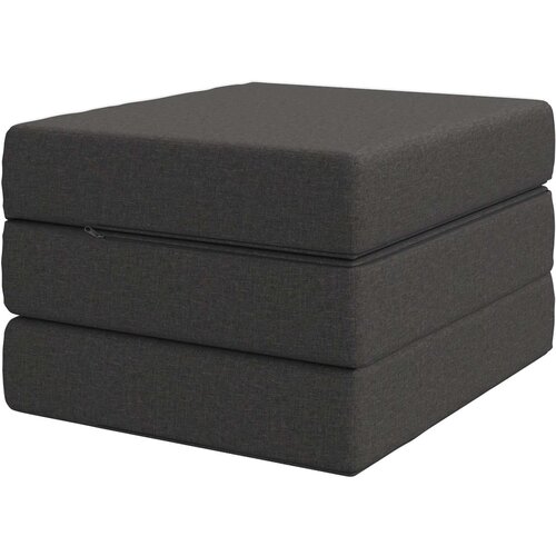 SOFA na razvlačenje 90 x 63 x 45 cm Tamnosiva Slike