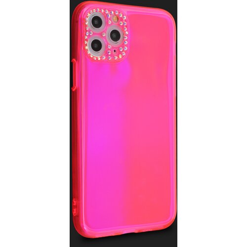 maska camera crystal iphone 11 pro 5.8 pink Slike