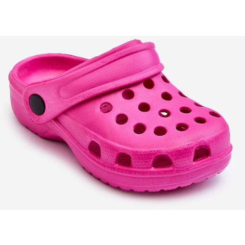 Boto Baby Foam Crocs Slides Pink Percy Cene