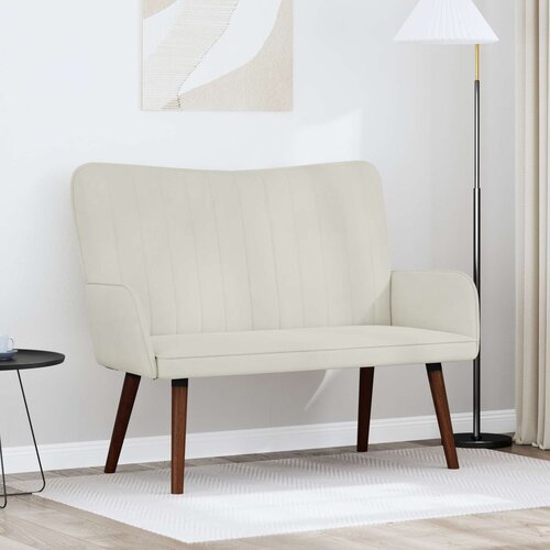 SOFA za dvije osobe Krem 115 x 61 x 87 cm Bar&amp;scaron;un Slike