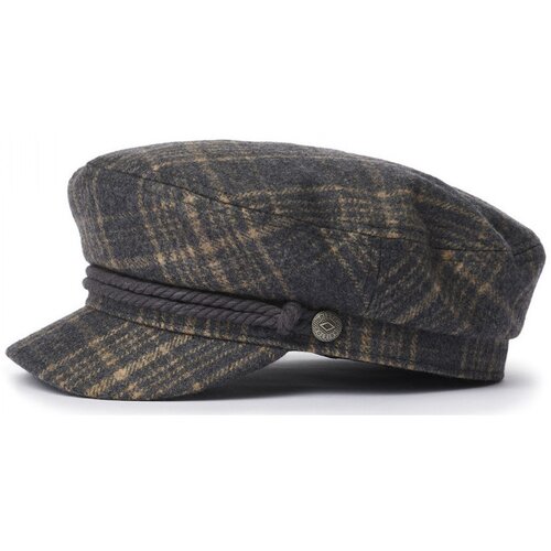 Brixton Kape s &amp;scaron;iltom Fiddler cap Siva Slike