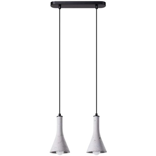  Sollux SL.1224 - Luster na sajli REA 2xE14/12W/230V beton Cene