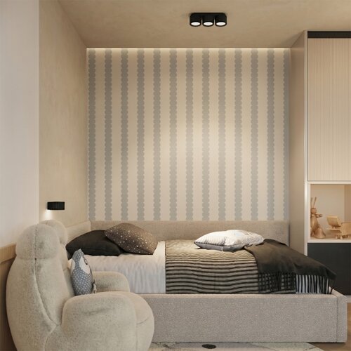 Sollux SL.2613 - Zidno svetlo AURA 1xGX53/10W/230V crno Slike