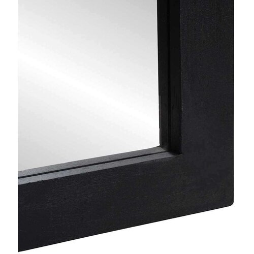  Zrcalo za kupaonicu s ogledalom Crna i srebrna 70 x 50 x 2 5 cm Slike