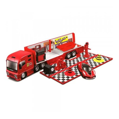 Burago Toy Burago Ferrari trkaći kamion za vuču Slike