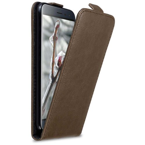 Cadorabo Ohi&scaron;je, združljivo z Asus ZenFone 3 (5.2 Zoll) v kava rjava - Za&scaron;čitni ovitek v obliki flipa z magnetnim zapiranjem, (20563251) Cene