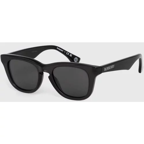 Burberry Otroška sončna očala črna barva, 0JB4002