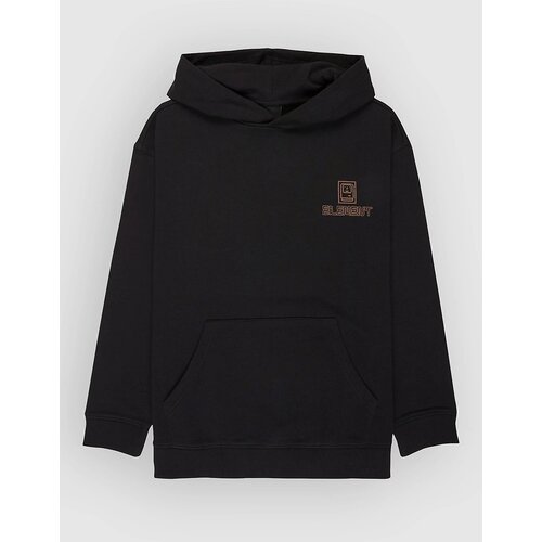 Element Inner Workings Kids Pulover s kapuco flint black Slike