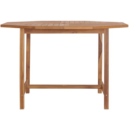 Maison Chic vrtna miza - vrtna jedilna miza 110x110x75 cm trdna tikovina, (21715446) Cene