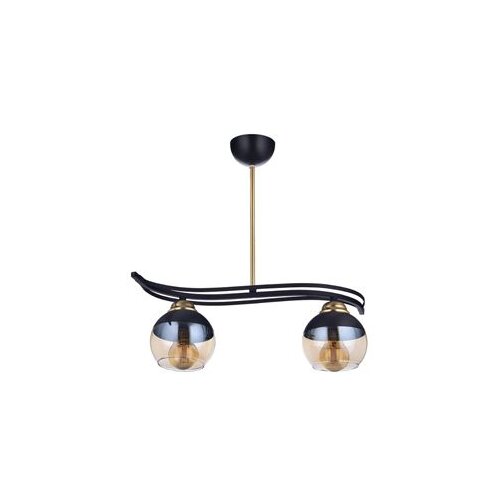 VISILICA 2xE27 max 60W 50x55cm Crno/Bakar ARGON Slike