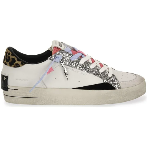 Crime London Modne superge SNEAKER Bela