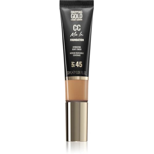 Dripping Gold CC Me In lahki tekoči puder SPF 45 odtenek Golden 05 32 ml Cene