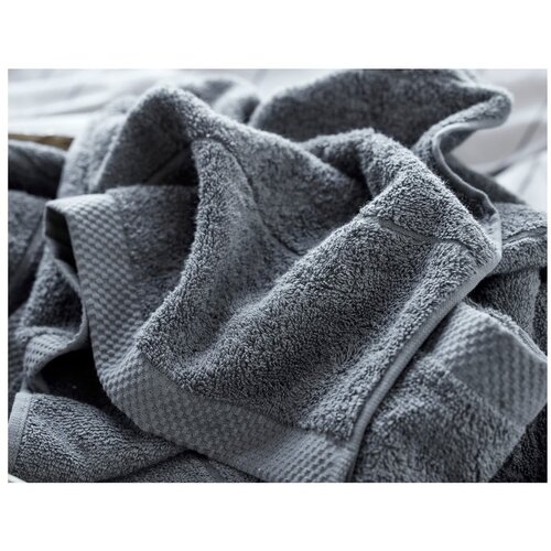 S&amp;ouml;dahl Tamno sivi pamučan ručnik od frotira 50x100 cm Line &amp;ndash; Slike