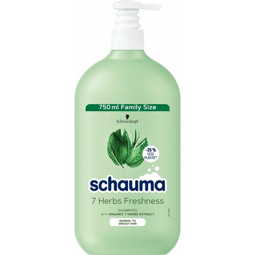 Schauma shampoo Pump 7 Herbs 750ml Slike