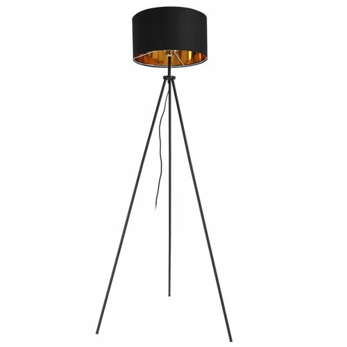 Stojeća lampa 1xE27/40W/230V crna Slike