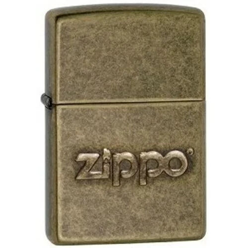 Zippo vžigalnik na bencin 28994 Stamped logo Antique Brass