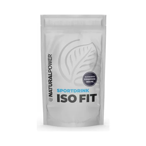 Natural Power Sportdrink ISO FIT 400 g - crni ribiz