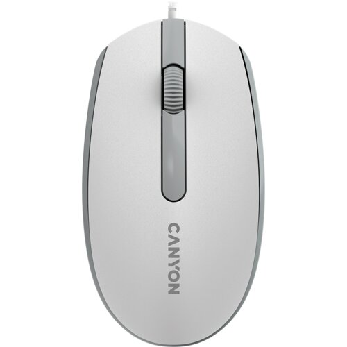Canyon CNE-CMS10WG 1000dpi optički miš belo sivi Slike