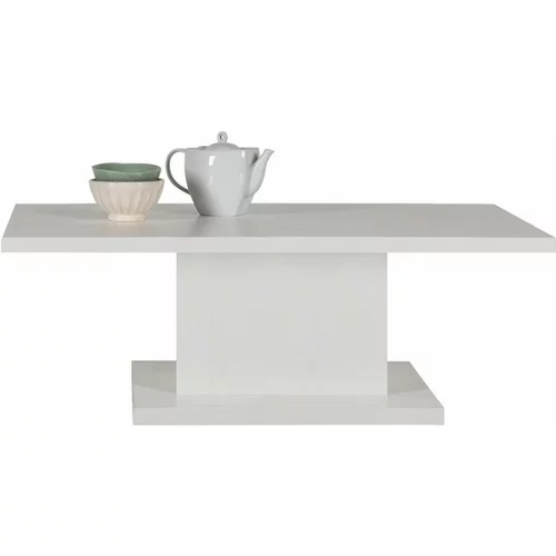 Fola Blagovaonski stol Lavina 2 bijela + visoki sjaj