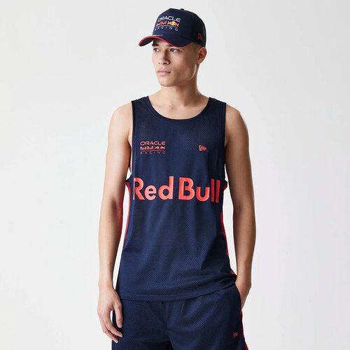 New Era Red Bull Racing Graphic Mesh Dark Blue Tank majica Cene