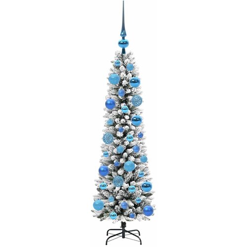  Umjetno božićno drvce Bijela 120 cm PVC i Metal i Plastika Slike