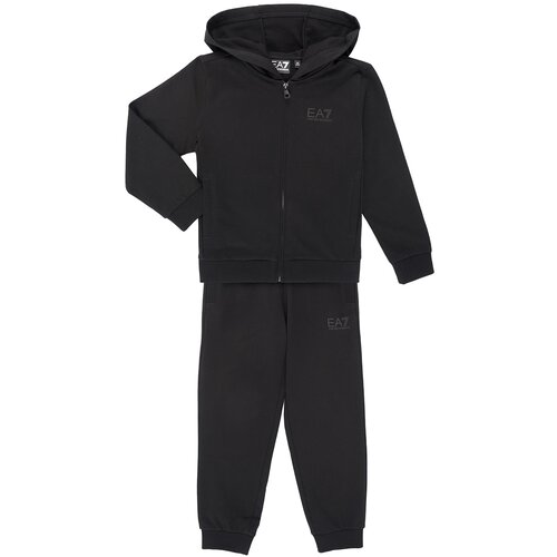 Ea7 Emporio Armani Trenirka komplet TRAIN VISIBILITY T-SUIT HD FZ Črna Slike
