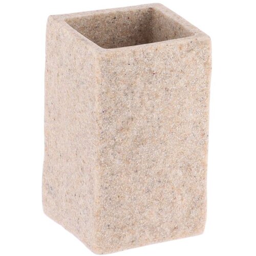 Tendance ča&amp;scaron;a za četkice 10,5x6,3x6,3 cm poliresin natural 61120104 Slike