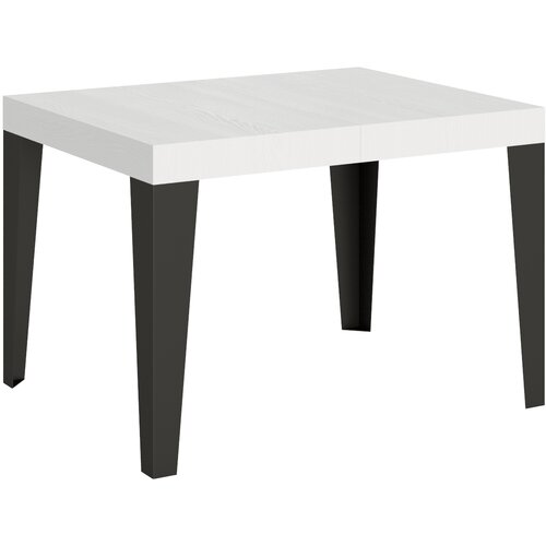 Itamoby &amp;nbsp; Flame (70x110/194 cm) - bela, barva nog: antracit - raztegljiva jedilna miza, (20842053) Slike