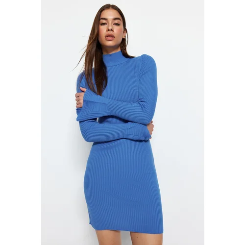 Trendyol Dress - Blue - Bodycon