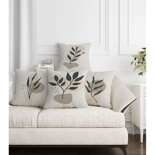 WALLXPERT Set ukrasnih jastučnica ASR-plw4-15, 43 x 43 cm, 4 komada, Vi&scaron;ebojne Cijene