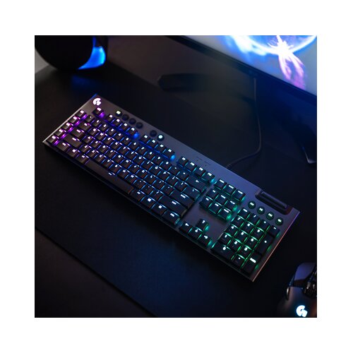 Logitech g815 lightsync rgb linear 920-009000 gejmerska mehanička tastatura Slike