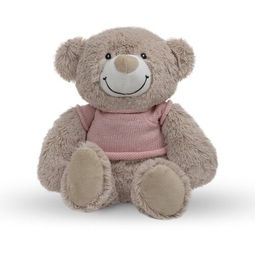 Interbaby Pli&amp;scaron;ani Medvjedić Roza 35cm u poklon pakiranju Slike