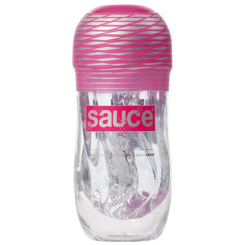 Sauce Hot Cup Masturbator Sleeve Transparent Cene
