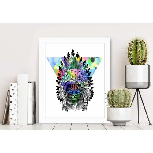 Wallity BCT-022 multicolor decorative framed mdf painting Slike