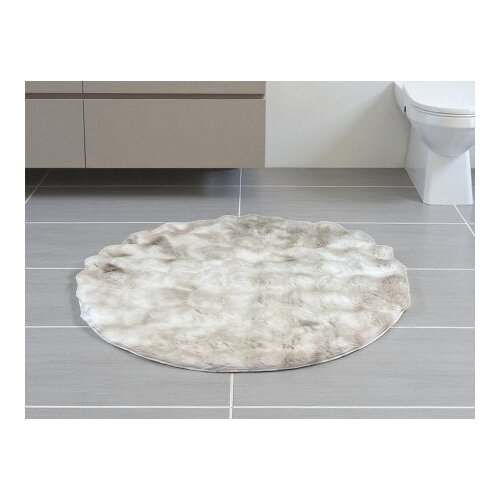  Okrugla Prostirka za kupatilo fi 100cm Bež boja ( VLK000198-bezboja ) Slike