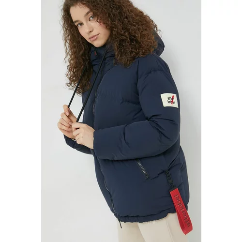 After Label Pernata jakna za žene, boja: tamno plava, za zimu, oversize