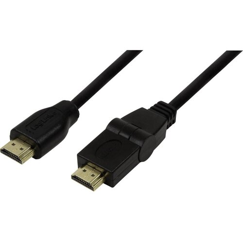 Logilink HDMI priključni kabel HDMI A utikač, HDMI A utikač 1.80 m crna CH0052 HDMI kabel Slike