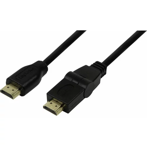 Logilink HDMI priključni kabel HDMI A utikač, HDMI A utikač 1.80 m crna CH0052 HDMI kabel
