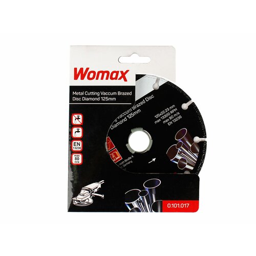 Womax rezna ploča dijamantska o125mm za metal Slike