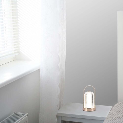  LED prigu&amp;scaron;iva stona lampa LED/1W/5V 3000-6000K 1800 mAh bakar Slike
