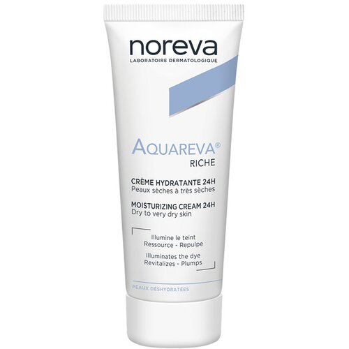 Noreva Aquareva Rich Moisturizing Cream 24h hranjiva krema za intenzivnu hidrataciju 40 ml Slike