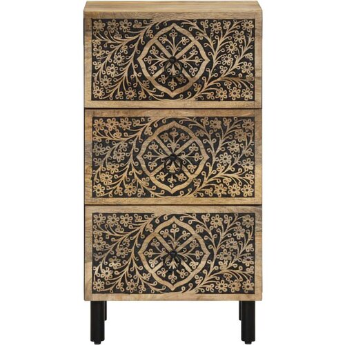 vidaXL Stranska omarica 40x33x75 cm trden mangov les Cene