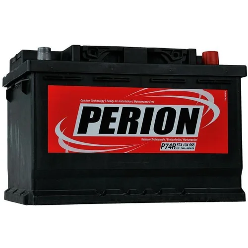 Perion Akumulator 12V, 74Ah, 680A, D+, P74R