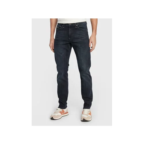 Petrol Industries Jeans hlače Seaham Tracker 0011 Mornarsko modra Slim Fit