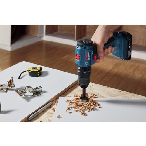 Bosch akumulatorska vibraciona bu&amp;scaron;ilica - odvrtač gsb 185-Li; 18V 1x2,0 ah u koferu (06019K3101) Slike